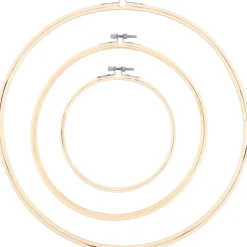 Borduurringenset - Wit