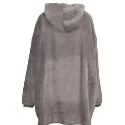 Deken-hoodie - Grijs