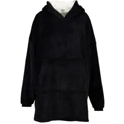 Deken-hoodie - Zwart