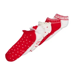 Sneakersokken - Rood