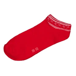 Sneakersokken - Rood