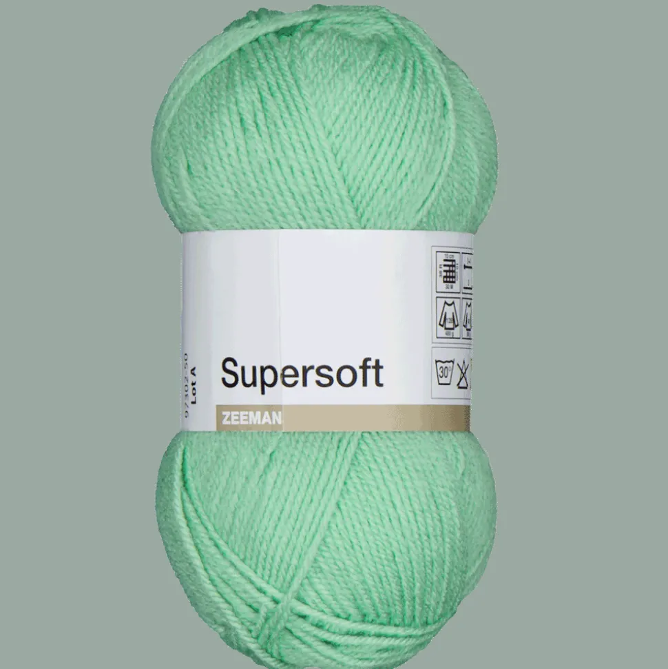 Super soft Breigaren - Groen